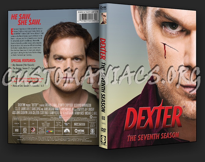 Dexter - Season 7 dvd cover