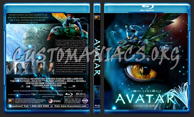 Avatar blu-ray cover