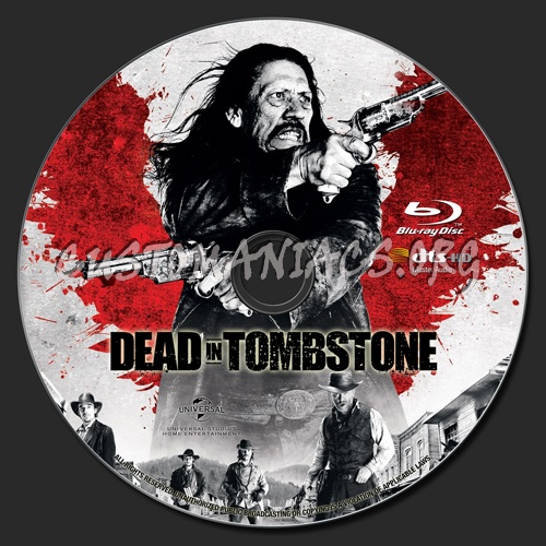 Dead In Tombstone blu-ray label