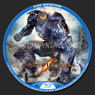 Pacific Rim blu-ray label