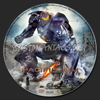 Pacific Rim dvd label