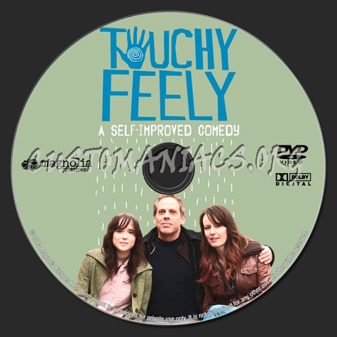 Touchy Feely dvd label