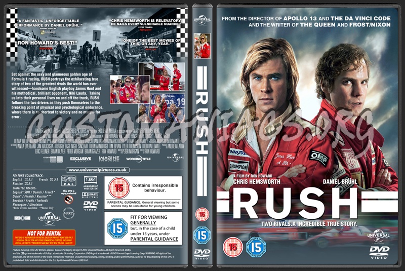 Rush dvd cover