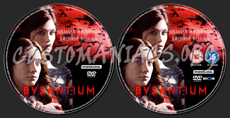 Byzantium dvd label