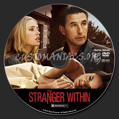 The Stranger Within (2013) dvd label