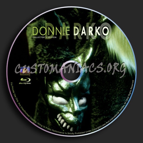 Donnie Darko blu-ray label