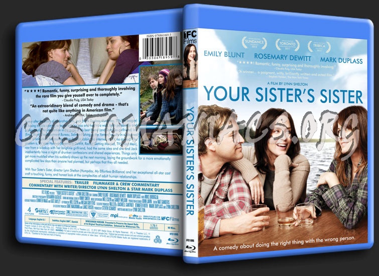 Your Sister's Sister blu-ray cover