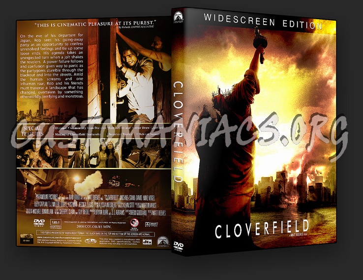 Cloverfield dvd cover