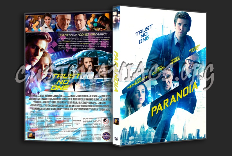 Paranoia dvd cover