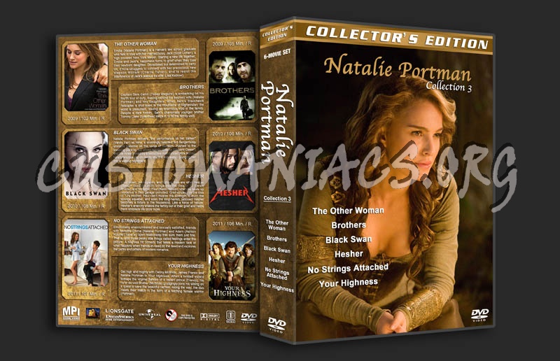 Natalie Portman - Collection 3 dvd cover