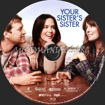 Your Sister's Sister blu-ray label