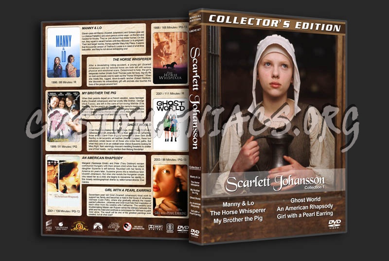 Scarlett Johansson Collection 1 dvd cover