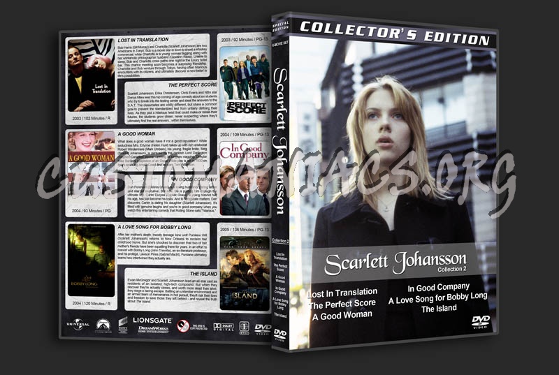 Scarlett Johansson Collection 2 dvd cover