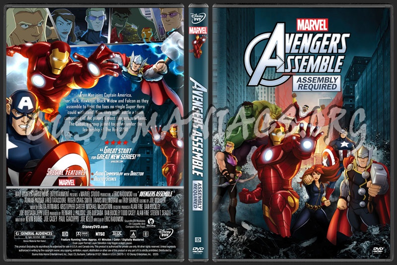 Marvel's Avengers Assemble: Assembly Required (DVD, 2013