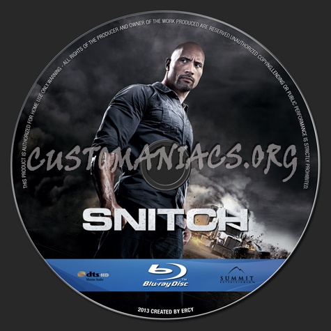 Snitch blu-ray label