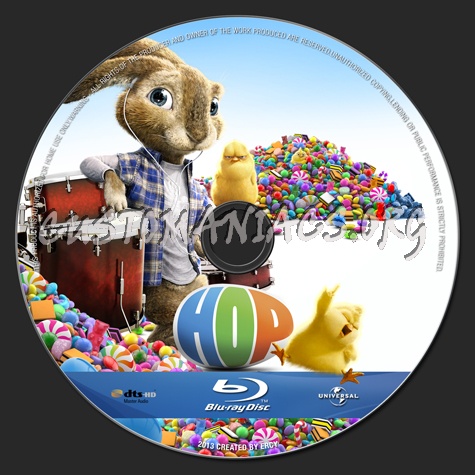 Hop blu-ray label