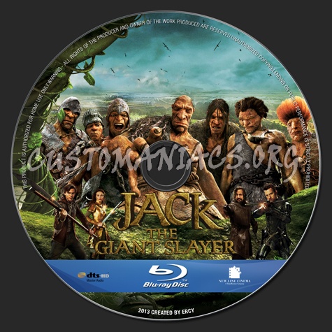 Jack the Giant Slayer blu-ray label