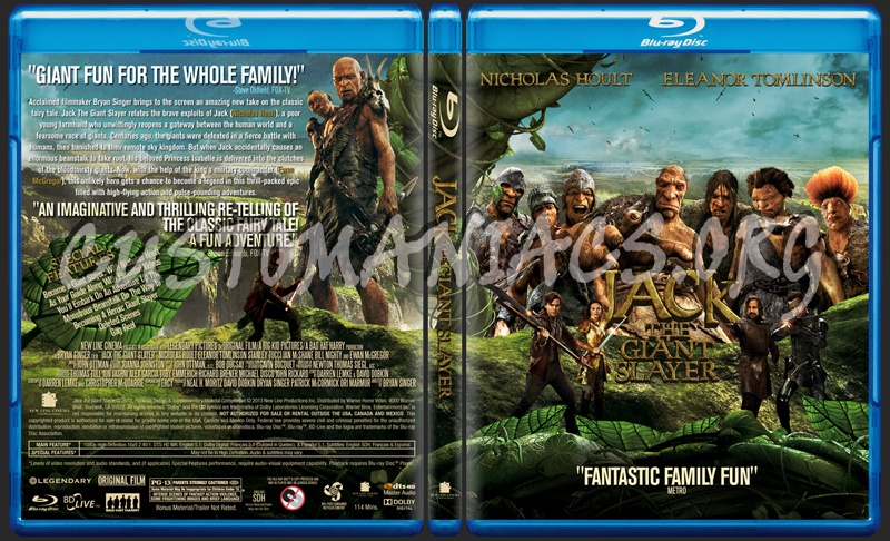 Jack the Giant Slayer blu-ray cover