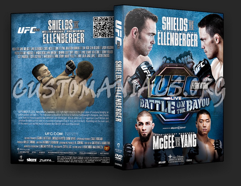 UFC UFN 25: Shields vs. Ellenberger dvd cover