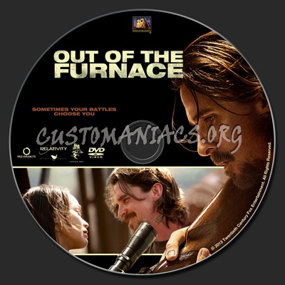 Out Of The Furnace dvd label