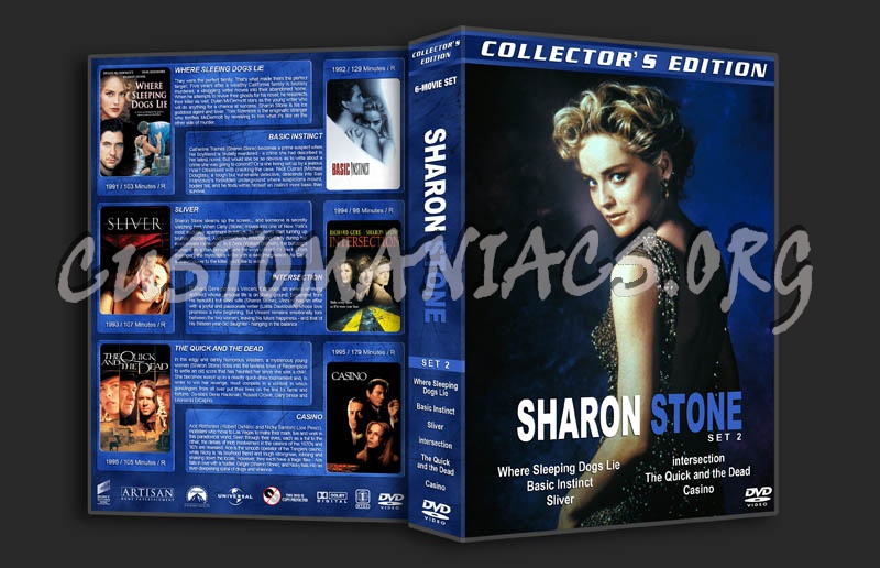 Sharon Stone - Collection 2 dvd cover