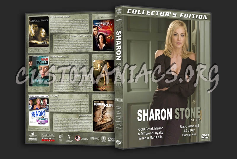 Sharon Stone - Collection 4 dvd cover