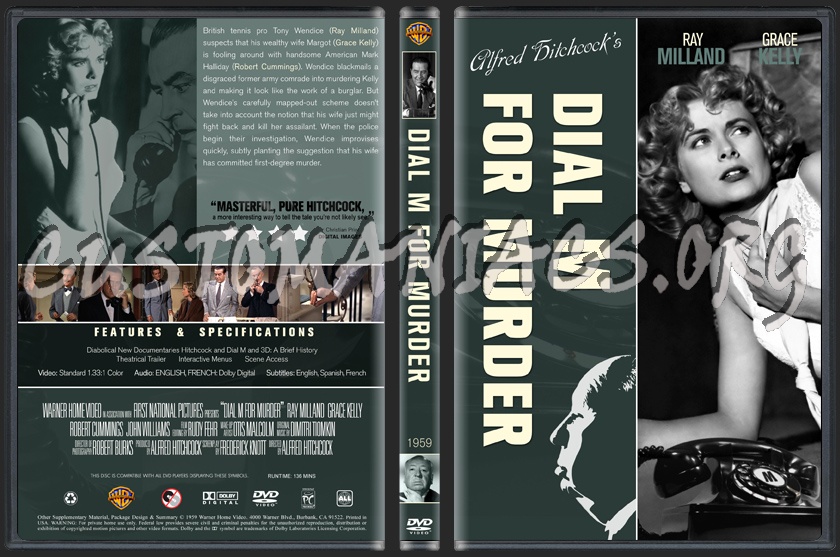 The 39 Steps - Dial M For Murder - Frenzy dvd cover