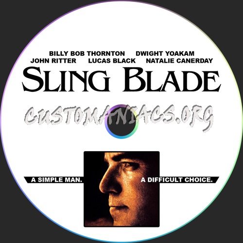 Sling Blade dvd label