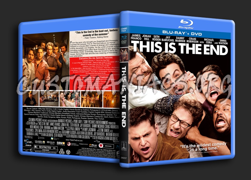 This is The End blu-ray cover