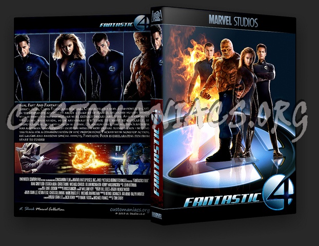 Fantastic 4 - Marvel collection dvd cover