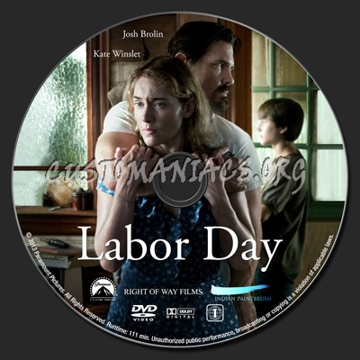 Labor Day dvd label