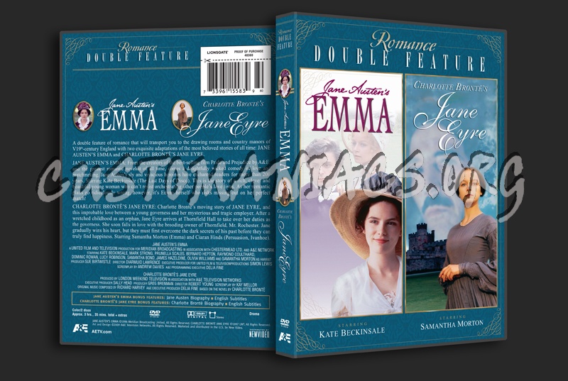 Emma / Jane Eyre dvd cover