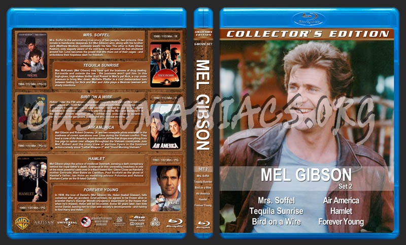 Mel Gibson Collection - Set 2 blu-ray cover