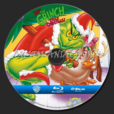 How the Grinch Stole Christmas! blu-ray label