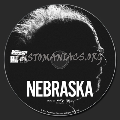 Nebraska blu-ray label