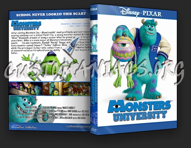 Monsters University - Animation Collection dvd cover