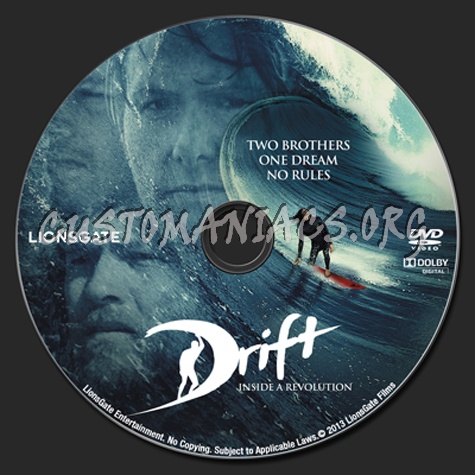 Drift dvd label