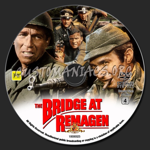 The Bridge At Remagen dvd label - DVD Covers & Labels by Customaniacs ...