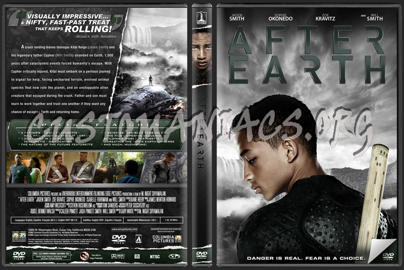 After Earth dvd cover