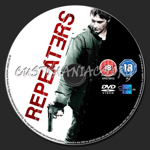 Repeaters dvd label