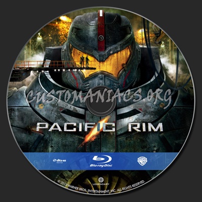 Pacific Rim blu-ray label