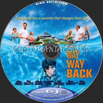 The Way Way Back blu-ray label