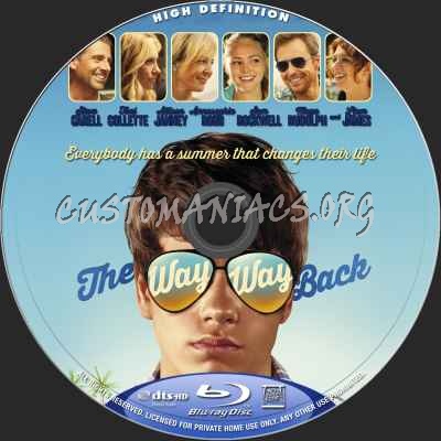 The Way Way Back blu-ray label