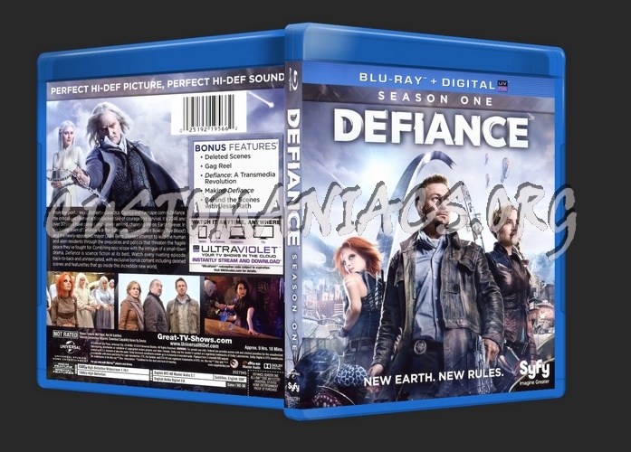 Defiance Season 1 blu-ray cover - DVD Covers & Labels by Customaniacs ...