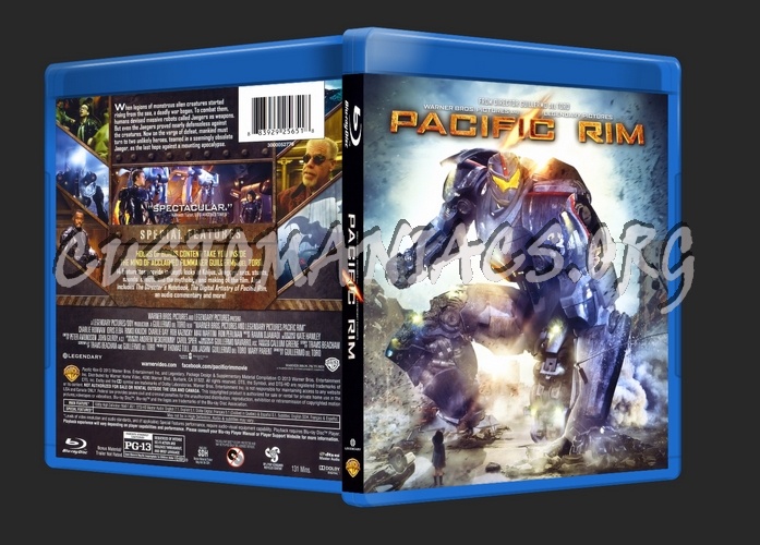 Pacific Rim blu-ray cover