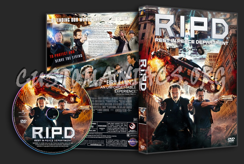 R.I.P.D. Rest In Peace Department dvd cover