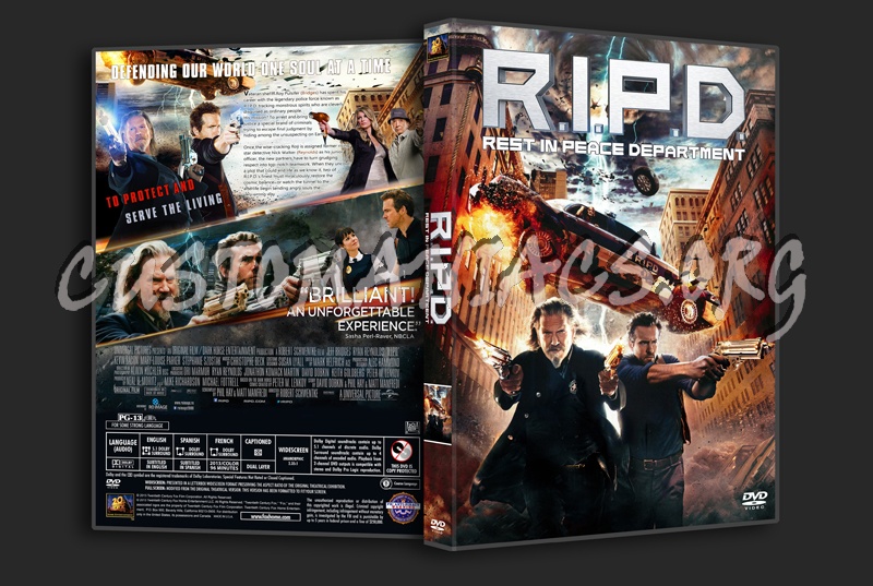 R.I.P.D. Rest In Peace Department dvd cover