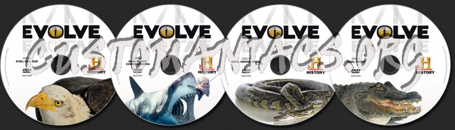 Evolve dvd label