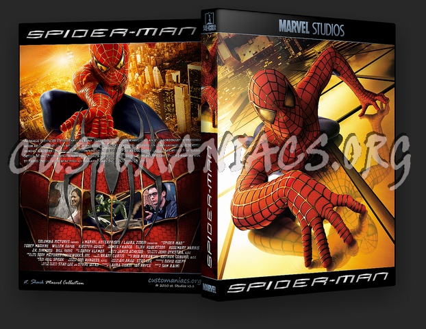 Spider-Man 1,2,3 - Marvel collection dvd cover