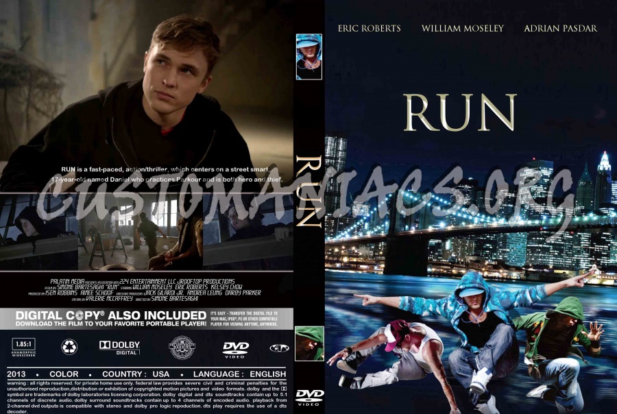 Run dvd cover